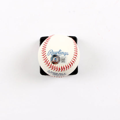 Terry McGuirk Signed Official 2021 World Series Baseball Atlanta Braves