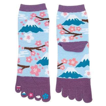 Toe Socks – Mount Fuji US Women’s 5.5–8.5