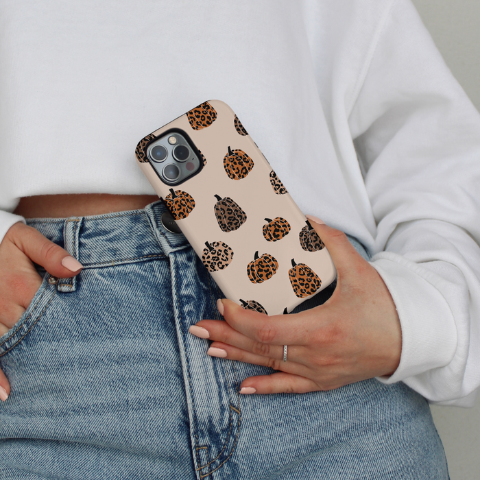 Tough MagSafe® Phone Case - Leopard Pumpkins