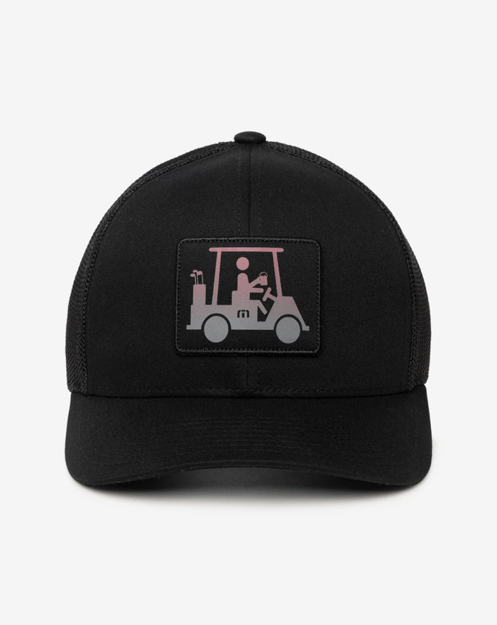 TravisMathew Men's El Capitan 2.0 Snap Back Hat Accessories TravisMathew Black