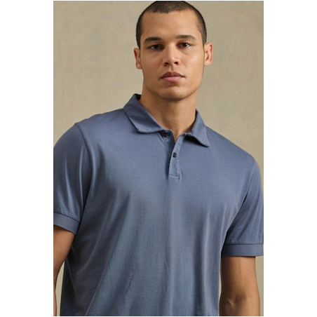 Velvetmen Arrow Polo in Shadow