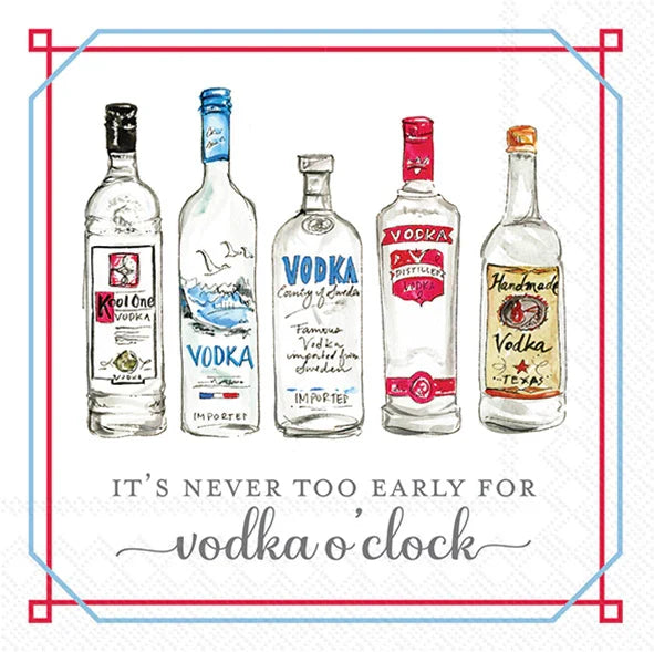 Vodka O'Clock Cocktail Napkins