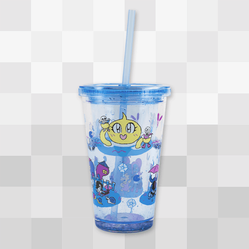 Waterfall Glitter Tumbler