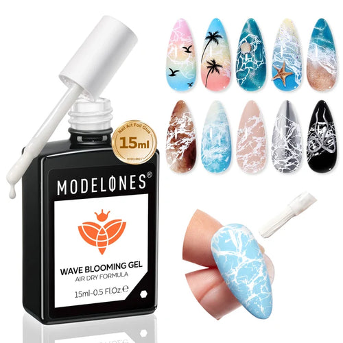 Wave Blooming Gel 15ml Nail Art MODELONES #15ml