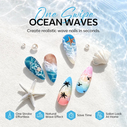 Wave Blooming Gel 15ml Nail Art MODELONES #15ml