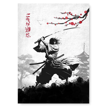Way of the Warrior Poster A3