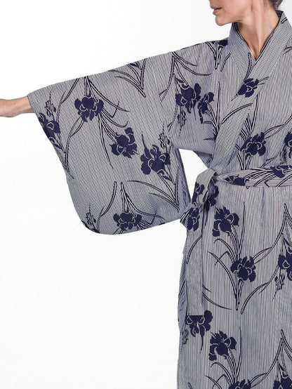 Women’s Yukata Kimono - Iris