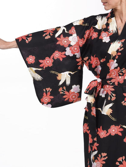 Women’s Yukata Kimono - Tsuru to Ouka