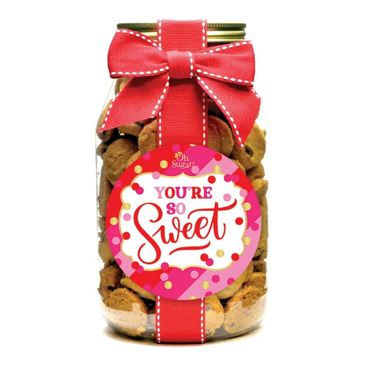 You're So Sweet cookies - Pint Jar